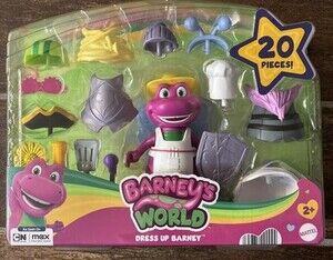 Barney’s World Dress Up Barney 20 Pc Set  Fisher Price Brand New In Box.